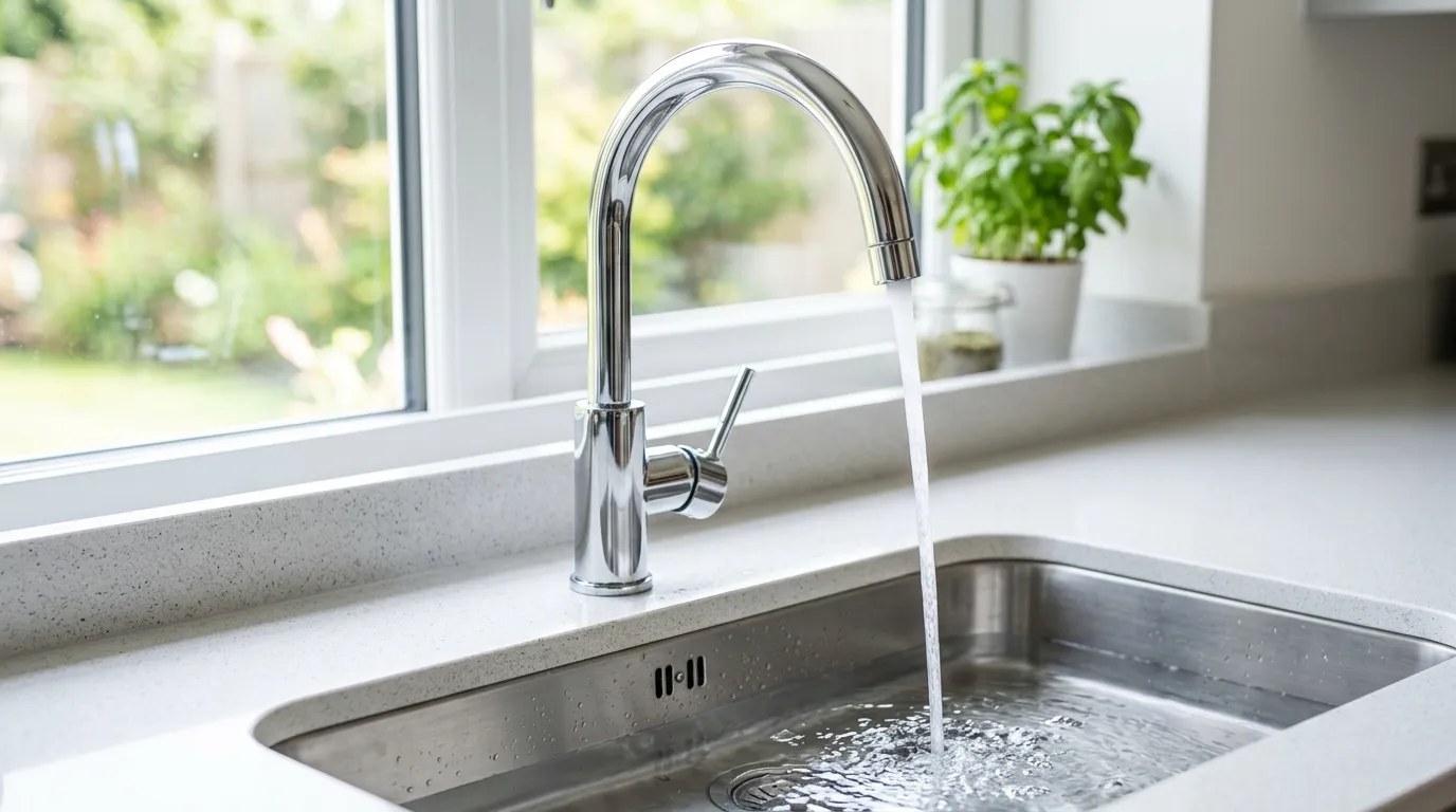 Local Plumbing Master Pros same day plumber fixing a faucet in Westwood, KS